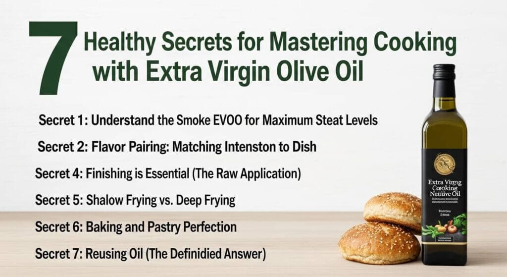 Cooking with Extra Virgin Olive Oil 7 Healthy Secrets (3)